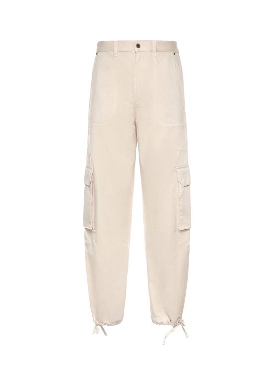  로에베 치노 팬츠 코튼 카고 팬츠 라이트 베이지