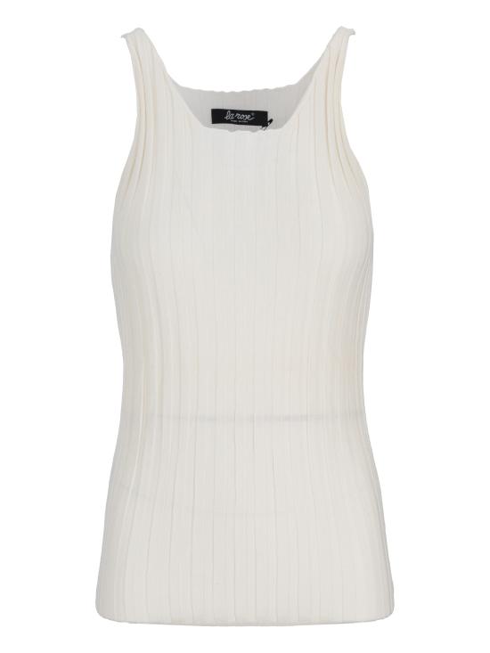 25SS 라 로즈 스웨터 MG203 32225 WHITE