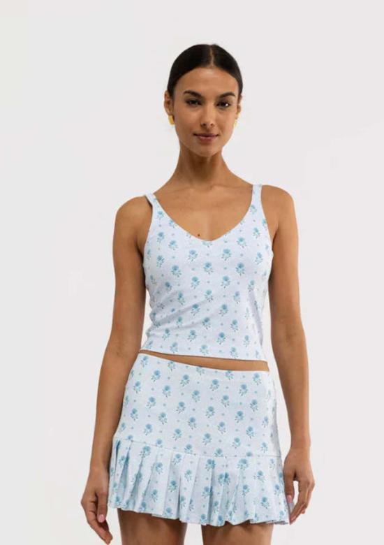  스미스 앤 퀸 민소매 티셔츠 스미스앤퀸 솔린 탱크탑 블루 도트 플로럴