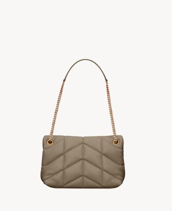 26SS 생로랑 루루 푸퍼 스몰 체인 백 5774761EL07 1799 PLAZA TAUPE - SAINT LAURENT