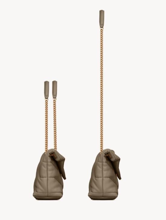 26SS 생로랑 루루 푸퍼 스몰 체인 백 5774761EL07 1799 PLAZA TAUPE - SAINT LAURENT