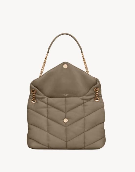 26SS 생로랑 루루 푸퍼 스몰 체인 백 5774761EL07 1799 PLAZA TAUPE - SAINT LAURENT