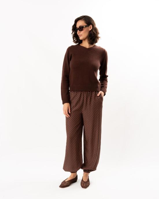  포제 스웨터 포세 프레디 점퍼 초콜릿 - POSSE