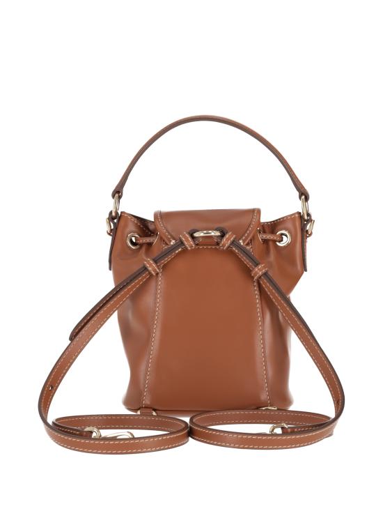 26SS 미우미우 레더 미니 백팩 5BZ045VOOM2CRW F0046 COGNAC - MIU MIU