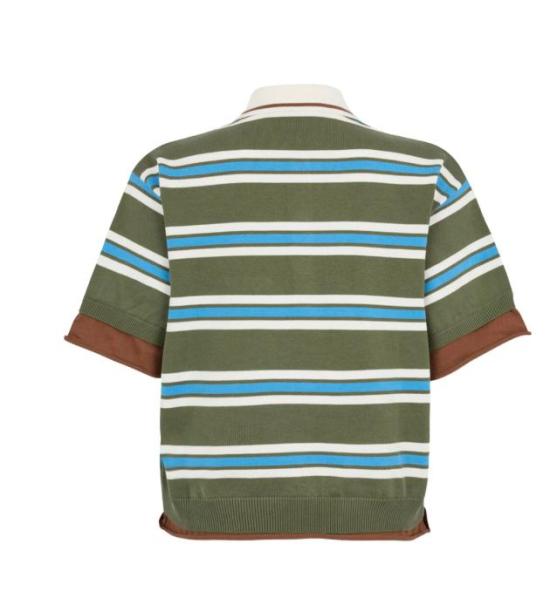 26SS 디스퀘어드2 스웨터 S75HA1410D13195 961 MULTICOLOR STRIPES GREEN - DSQUARED2