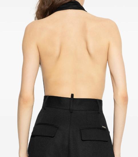 26SS 디스퀘어드2 바디수트 티셔츠 S75NA0088D20110 900 BLACK - DSQUARED2