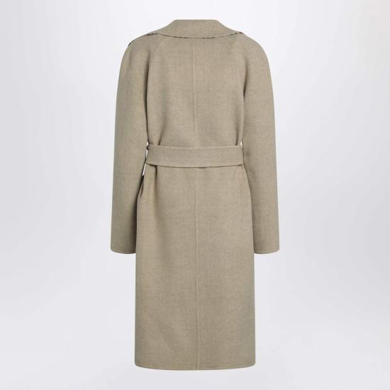  버버리 코트 샌드 입 체크 - BURBERRY