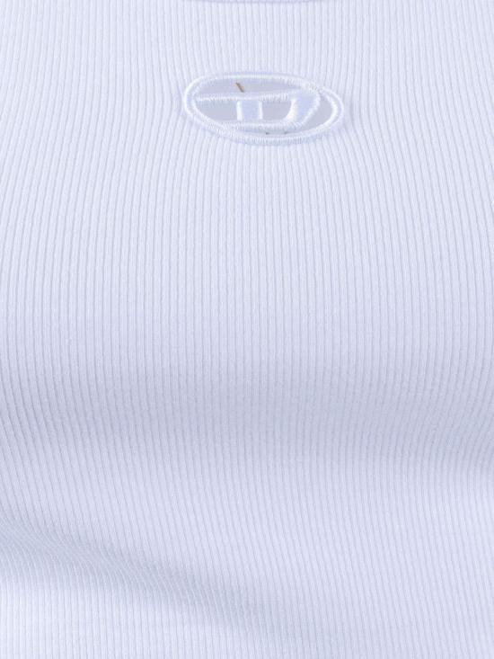  디젤 블라우스 저지 탑 화이트 - DIESEL