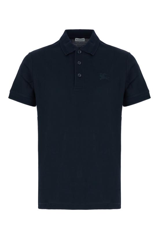 버버리 폴로 티셔츠 피케 폴로 셔츠 블루