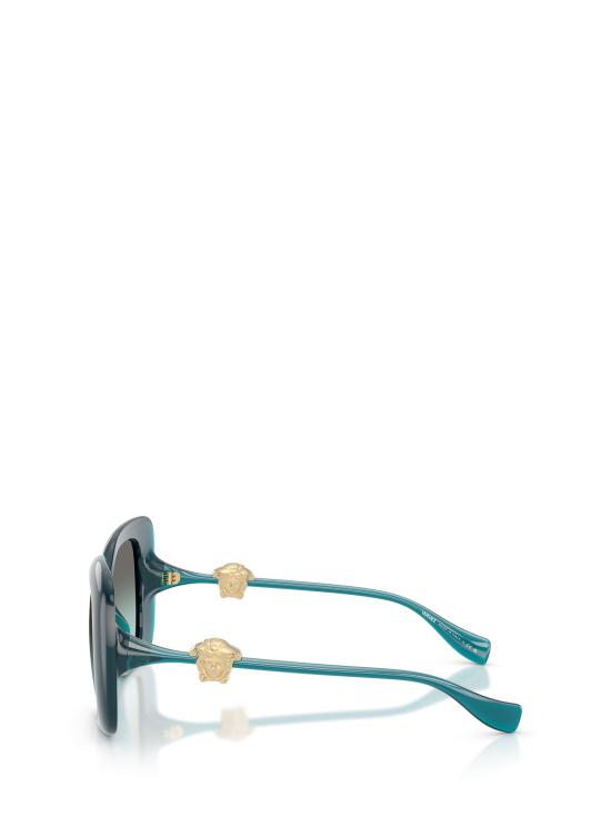 26FW 베르사체 선글라스 VE4499U 55402A TRANSPARENT BLUE - VERSACE