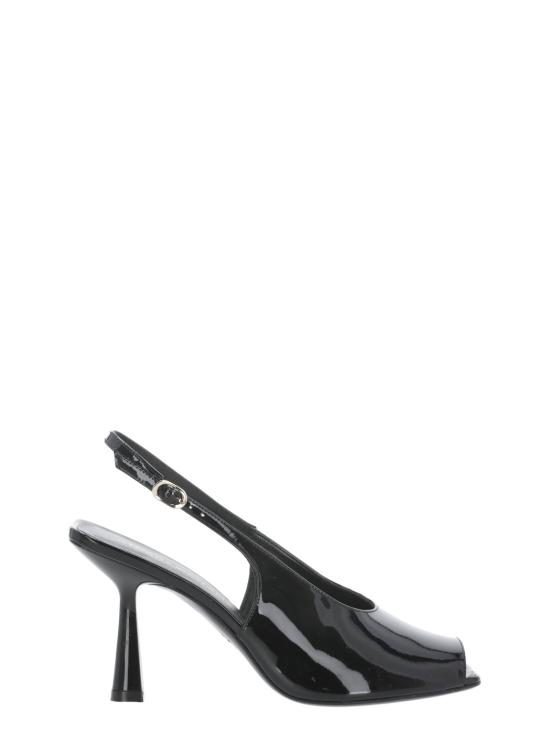 26SS 스튜어트 와이츠먼 힐/펌프스 VAL SLINGBACK 85 PATENTBLACK Black