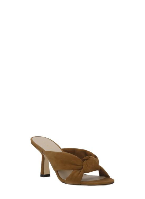 26SS 스튜어트 와이츠먼 샌들 SOPLAYA SLIDE 75 SUEDETOASTED ALMOND Brown - STUART WEITZMAN