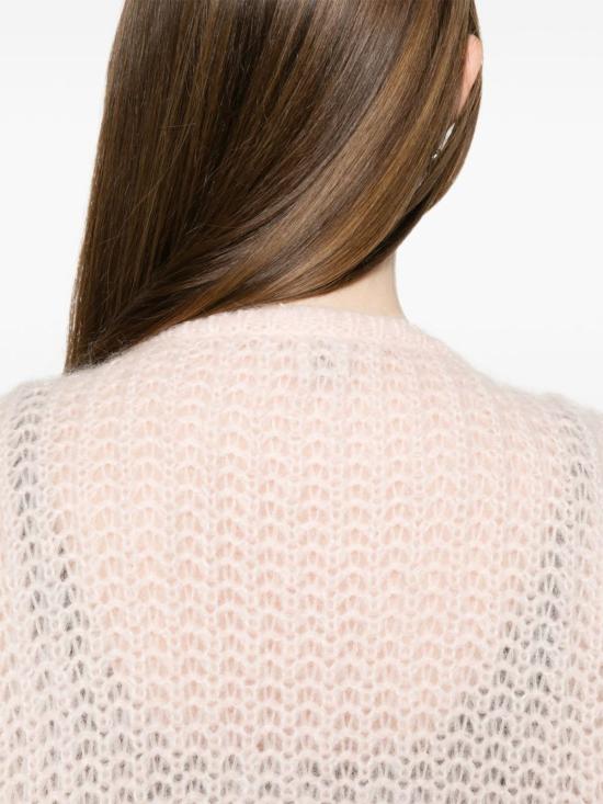  토템 가디건 울 퍼프  핑크 - TOTEME