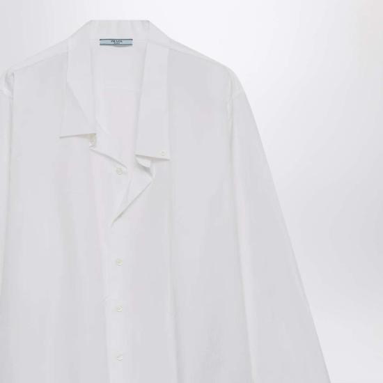  프라다 탑 셔츠 화이트 - PRADA