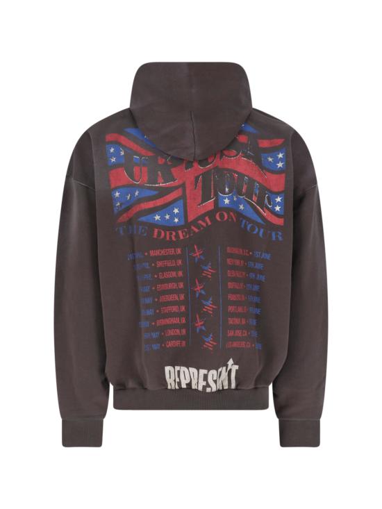 26SS 리프레젠트 후드 티셔츠 MLM100618 17 Brown - REPRESENT