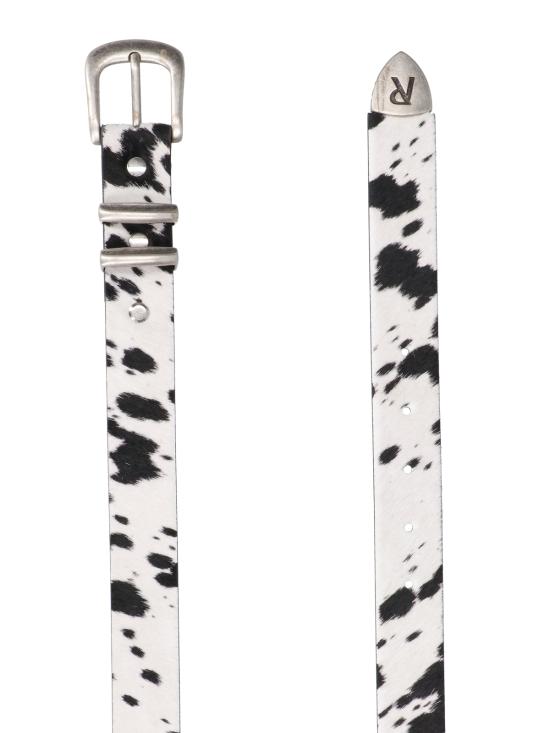 26SS 리프레젠트 가죽 벨트 MLM100636 7201 White - REPRESENT