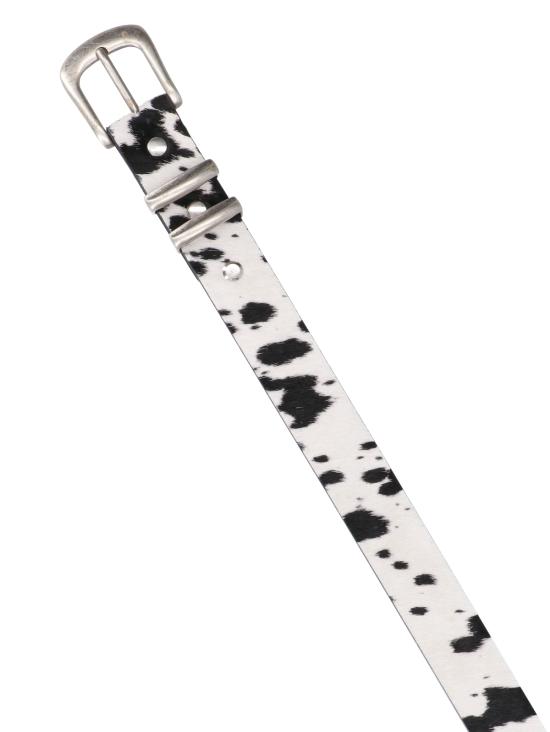 26SS 리프레젠트 가죽 벨트 MLM100636 7201 White - REPRESENT