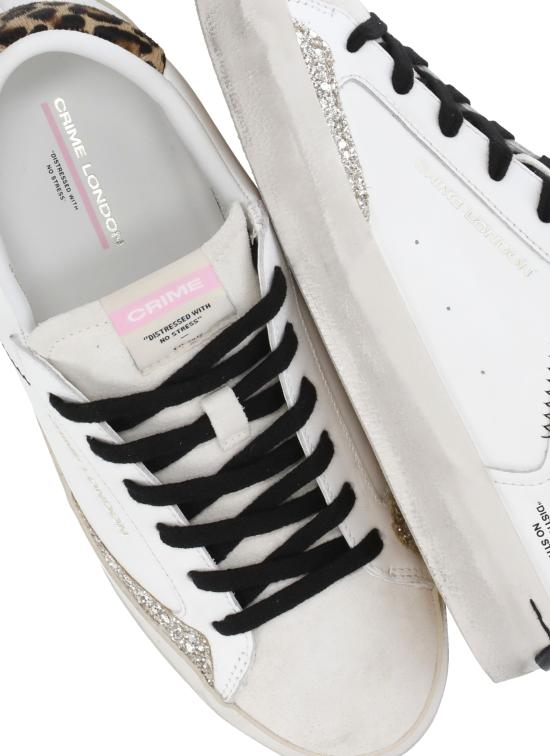 26SS 크라임런던 스니커즈 27000PP6 10 DISTRESSED Bianco - CRIME LONDON