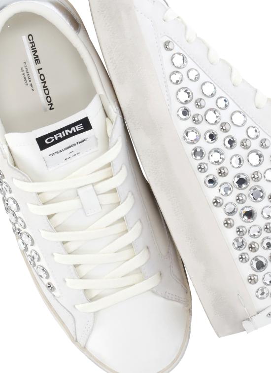 26SS 크라임런던 스니커즈 29010PP8 10 DISTRESSED Bianco - CRIME LONDON