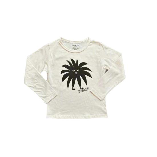  [키즈] Spring Riot 탑 어린이용 봄맞이 폭동 평화 긴팔 티셔츠 (염색 안 함) - OTHER BRANDS