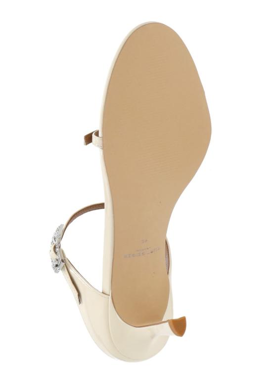 26SS 커트가이거 샌들 5602544309 STRASS DOUBLE BUCKLE SDLBONE C Ivory - KURT GEIGER