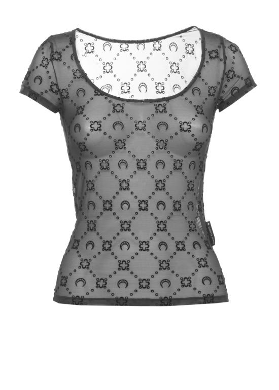 26SS 마린세르 반팔 티셔츠 WTO389A CJER0005BK99 Black