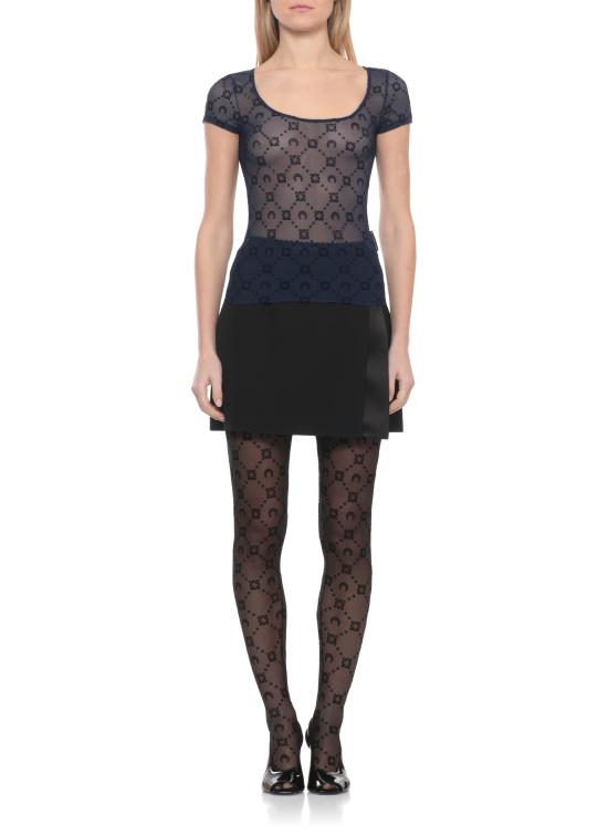 26SS 마린세르 반팔 티셔츠 WTO389A CJER0005BL90 Blue - MARINE SERRE