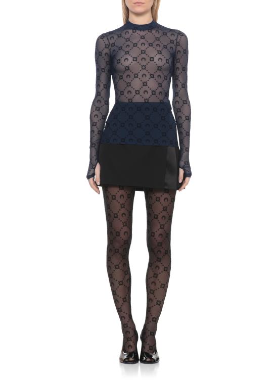 26SS 마린세르 스웨터 WTO388A CJER0005BL90 Blue - MARINE SERRE