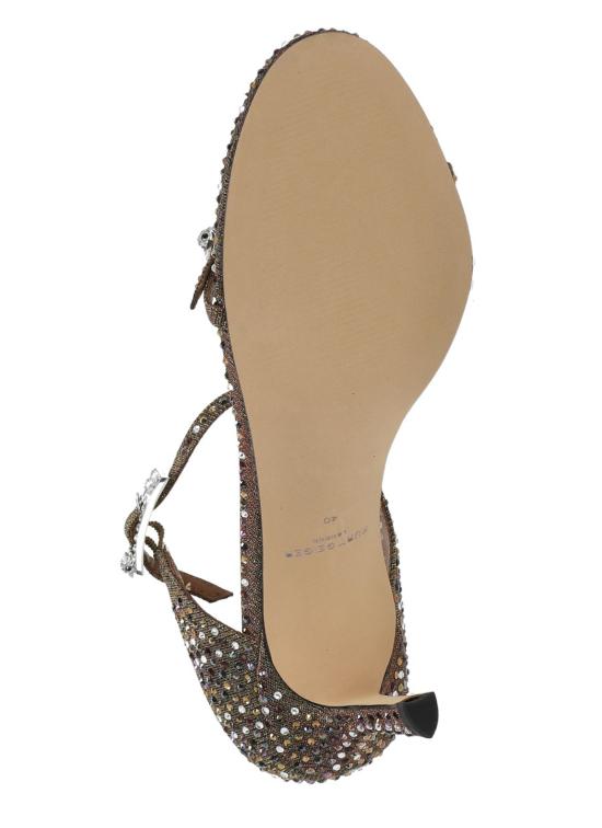 26SS 커트가이거 샌들 5602568689 STRASS DOUBLE BUCKLE SDLBRONZE MultiColour - KURT GEIGER