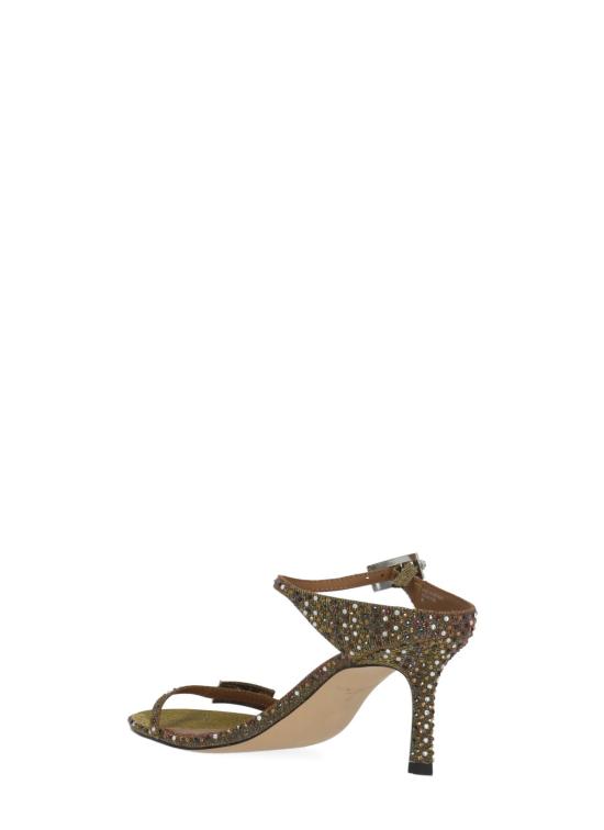 26SS 커트가이거 샌들 5602568689 STRASS DOUBLE BUCKLE SDLBRONZE MultiColour - KURT GEIGER