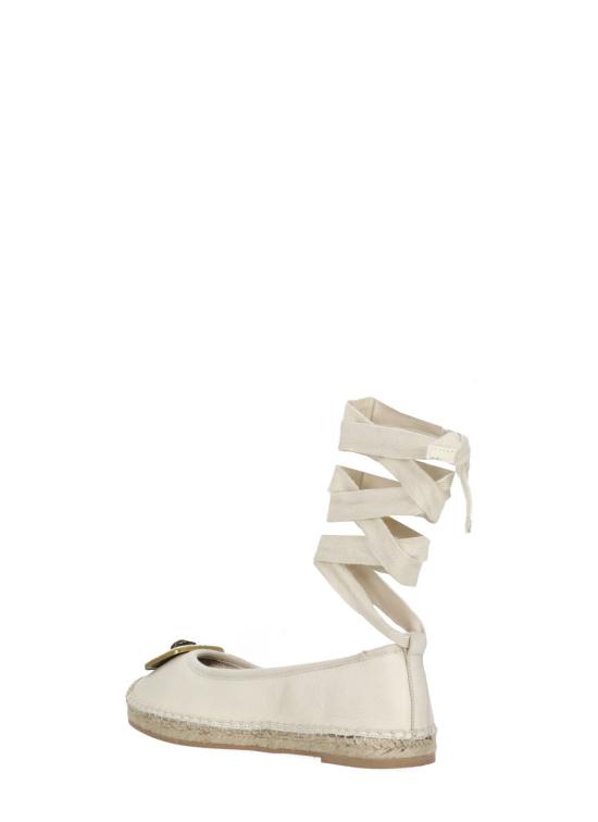 26SS 커트가이거 플랫 슈즈 5601641109 PIMLICO TIE BALLETBONE Ivory - KURT GEIGER