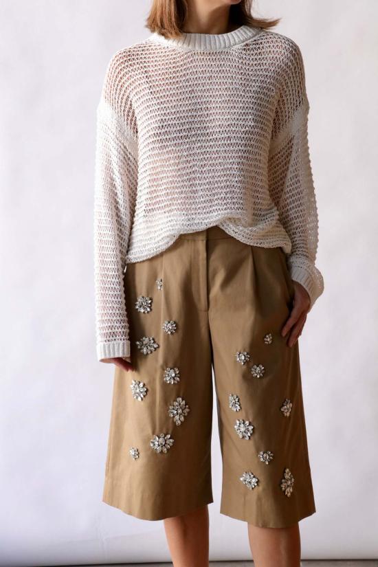  티더블유피 스웨터 Twp 와이드 크루 긴팔 풀오버 - TWP