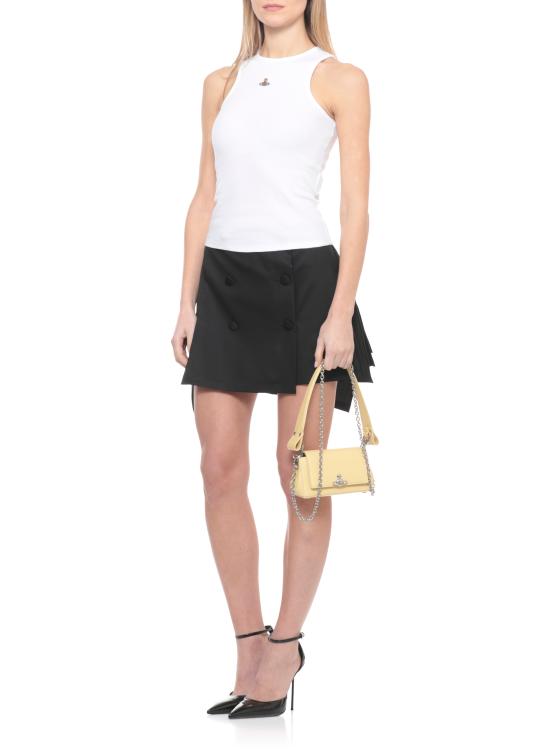 26SS 비비안웨스트우드 민소매 티셔츠 3G01003Z J009CA401 White - VIVIENNE WESTWOOD