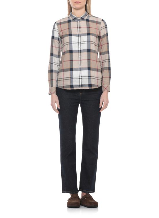 26SS 바버 셔츠 LSH1353 LSHBR37 Beige - BARBOUR