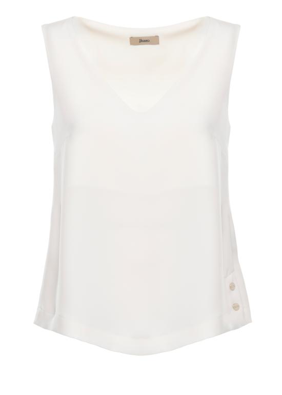 26SS 에르노 민소매 티셔츠 BL000051D 12875S1100 White