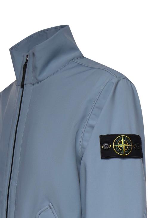  스톤 아일랜드 반팔 티셔츠 나침반 프린트 티셔츠 (화이트) - STONE ISLAND