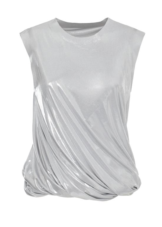 26SS 노마카말리 민소매 티셔츠 ST1266LMT82 058 Silver