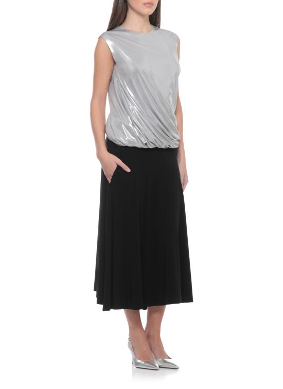 26SS 노마카말리 민소매 티셔츠 ST1266LMT82 058 Silver - NORMA KAMALI