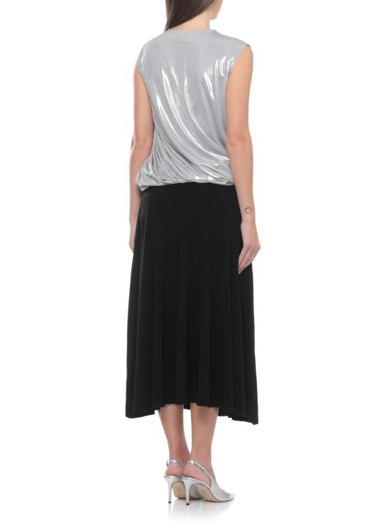 26SS 노마카말리 민소매 티셔츠 ST1266LMT82 058 Silver - NORMA KAMALI