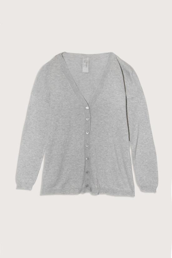  프라이빗 0204 가디건 Private0204 코튼 V넥  그리코