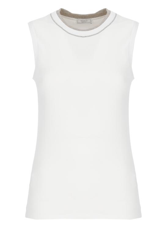 26SS 페세리코 민소매 티셔츠 A08625J0 5669C00C White