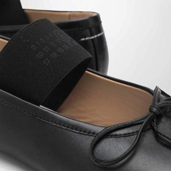  MM6 메종마르지엘라 플랫 슈즈 Mm6 메종 마르지엘라  블랙 - MM6 MAISON MARGIELA