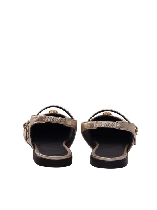  [키즈] 베르사체 레이스업 슈즈 키즈 슬링백  골드 - VERSACE