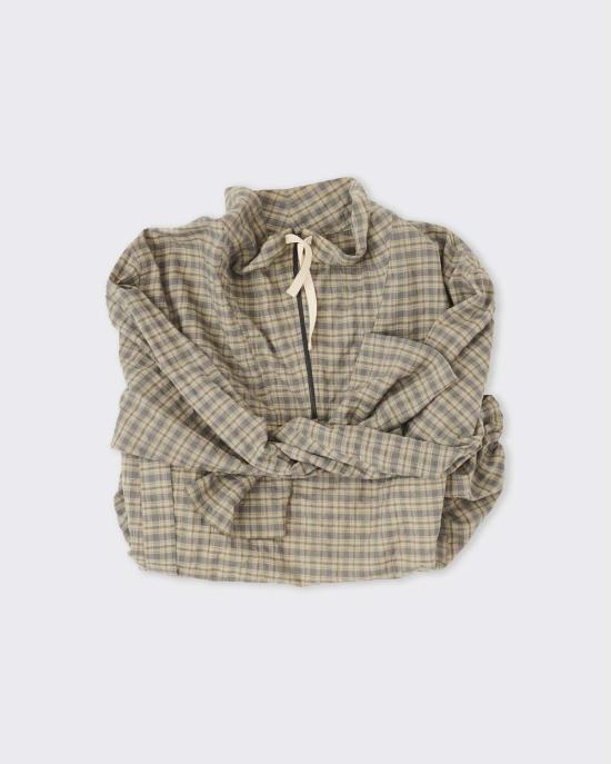  완즈 패딩 완제 퍼널넥 지퍼 아노락 - WANZE