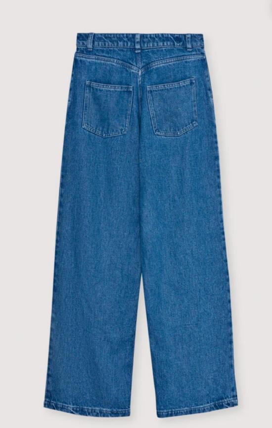  더뉴소사이어티 데님 팬츠 뉴 소사이어티 텐셀 미드 - THE NEW SOCIETY