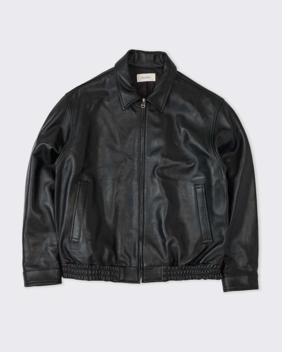  Ernie Palo 자켓 가죽 블루종 재킷