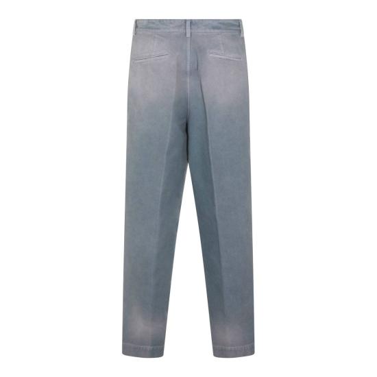  마르니 데님 팬츠 라이트 블루 코튼  블루 - MARNI