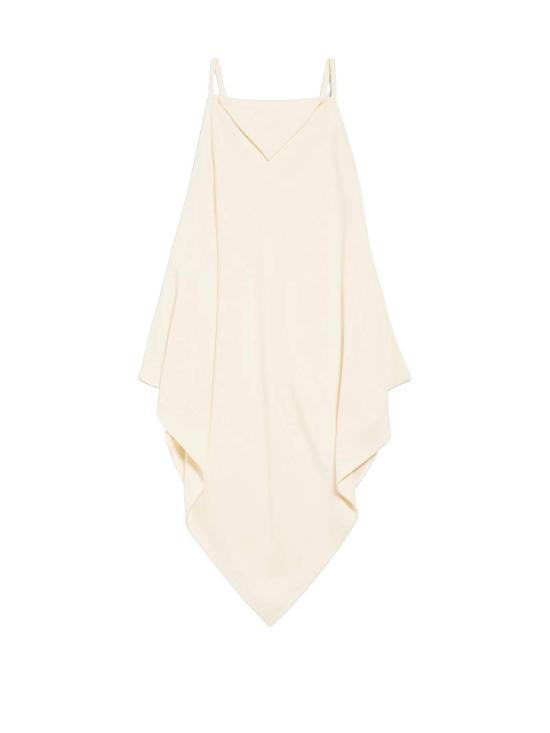  발렌시아가 민소매 티셔츠 탑 탱크탑 화이트