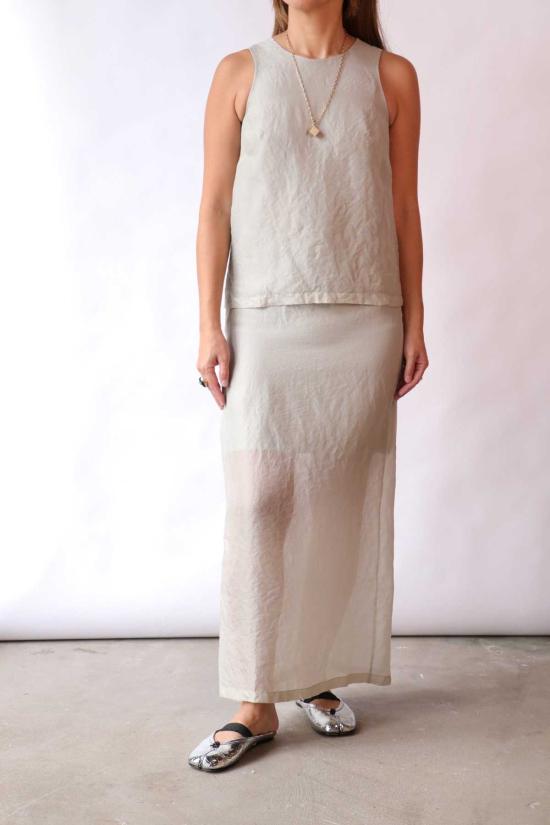  크리스티앙 뵈이넝스 블라우스 Christian Wijnants Tinar 탑 클레이 - CHRISTIAN WIJNANTS