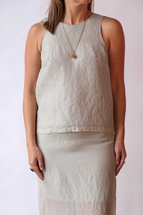  크리스티앙 뵈이넝스 블라우스 Christian Wijnants Tinar 탑 클레이